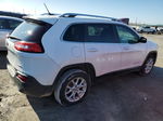 2015 Jeep Cherokee Latitude White vin: 1C4PJMCB2FW714721