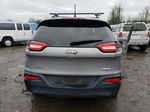 2015 Jeep Cherokee Latitude Silver vin: 1C4PJMCB2FW744527