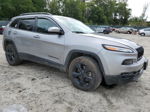 2016 Jeep Cherokee Latitude Silver vin: 1C4PJMCB2GW205522