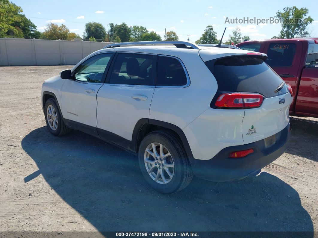 2016 Jeep Cherokee Latitude White vin: 1C4PJMCB2GW215015