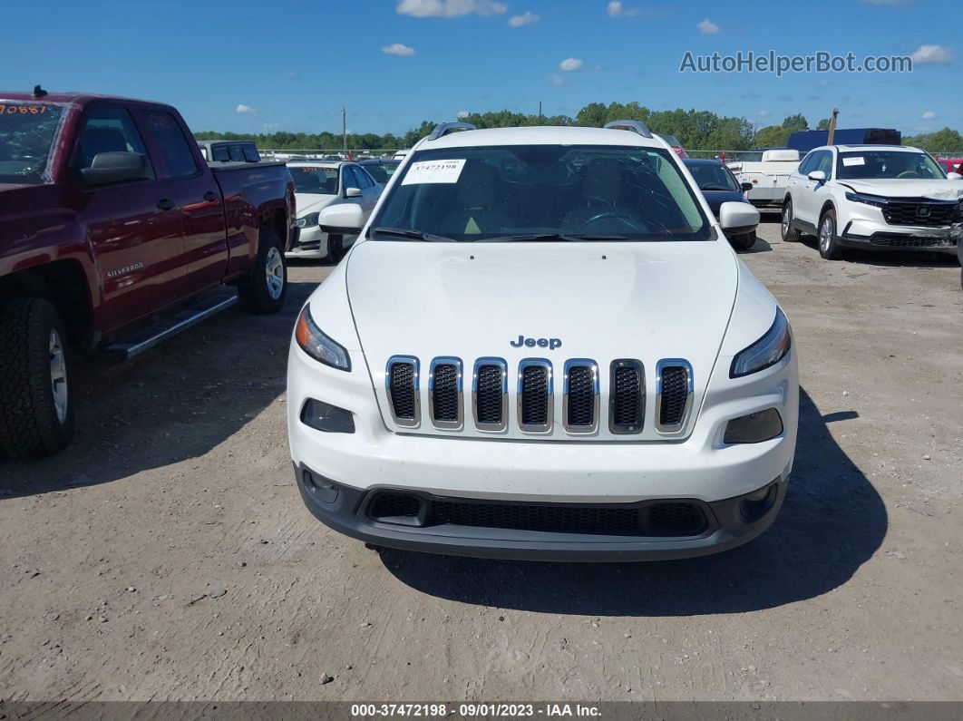 2016 Jeep Cherokee Latitude White vin: 1C4PJMCB2GW215015