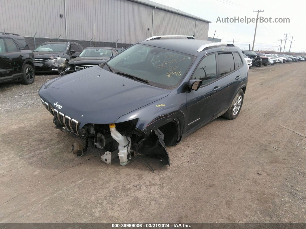 2021 Jeep Cherokee Latitude 4x4 Синий vin: 1C4PJMCB2MD148746