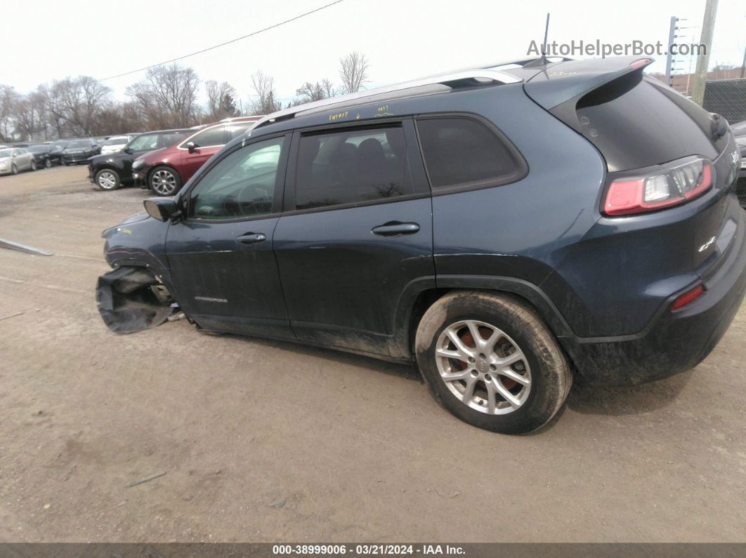 2021 Jeep Cherokee Latitude 4x4 Синий vin: 1C4PJMCB2MD148746