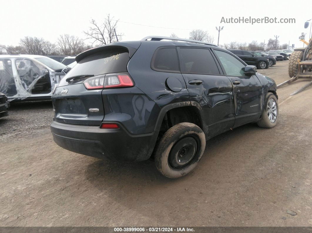 2021 Jeep Cherokee Latitude 4x4 Синий vin: 1C4PJMCB2MD148746