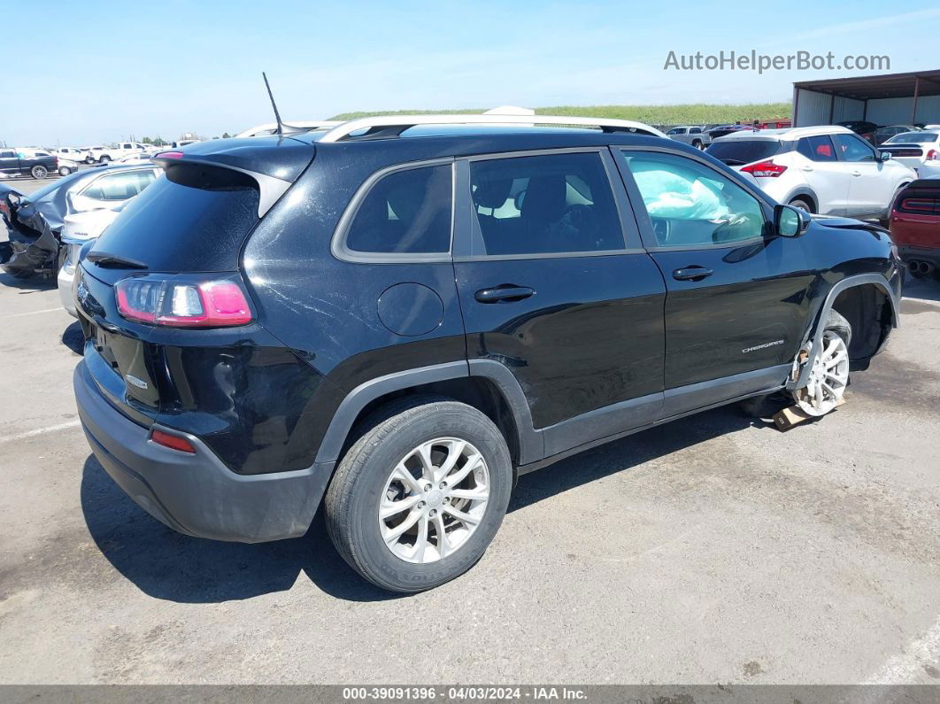 2021 Jeep Cherokee Latitude 4x4 Черный vin: 1C4PJMCB2MD154076