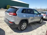 2014 Jeep Cherokee Latitude Gray vin: 1C4PJMCB3EW147403