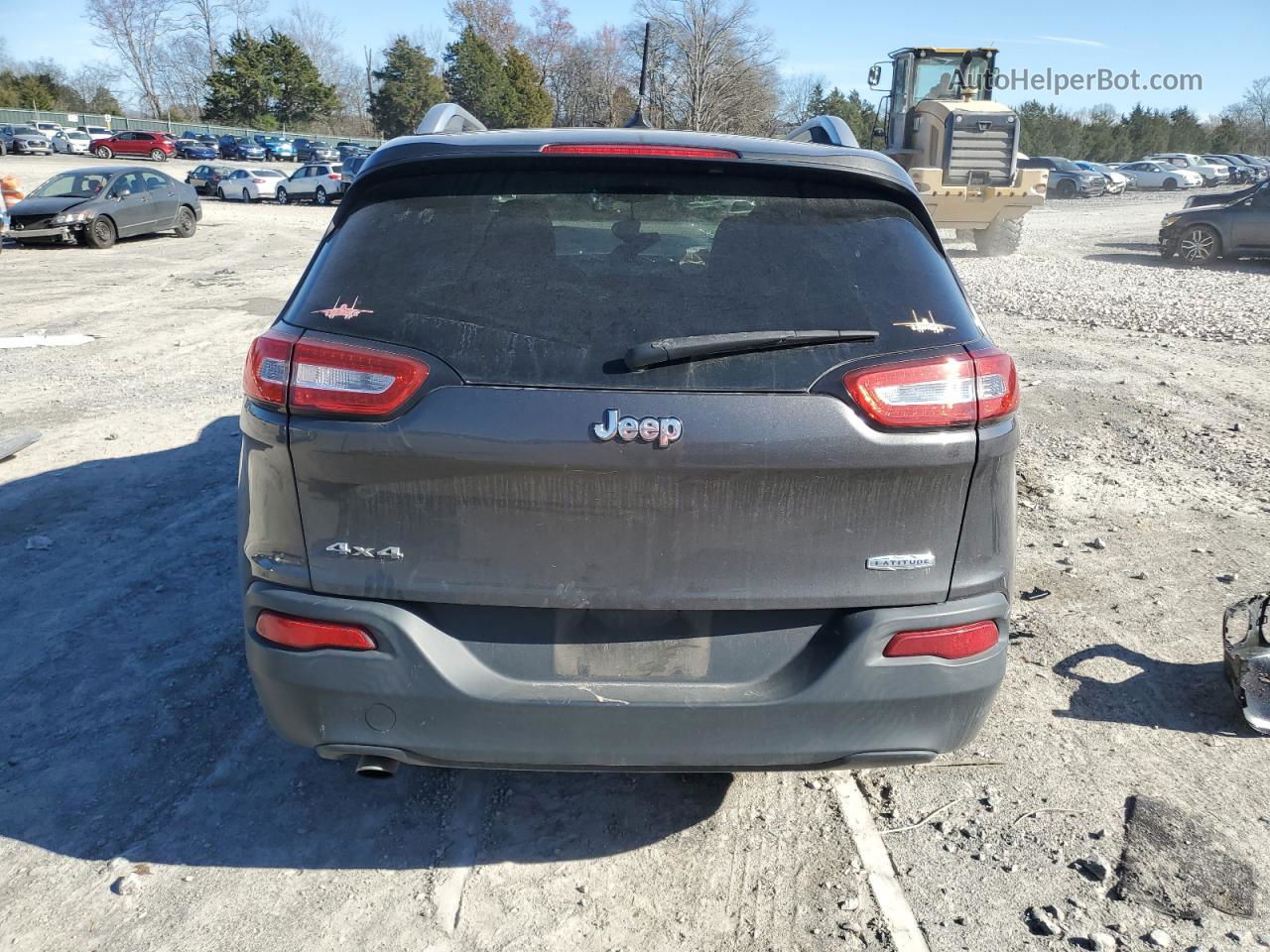 2014 Jeep Cherokee Latitude Black vin: 1C4PJMCB3EW248411