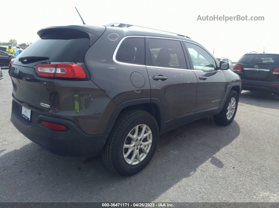 2015 Jeep Cherokee Latitude Gray vin: 1C4PJMCB3FW624591