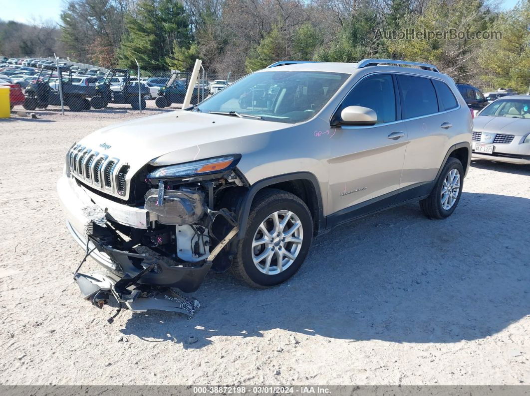 2015 Jeep Cherokee Latitude Beige vin: 1C4PJMCB3FW633212