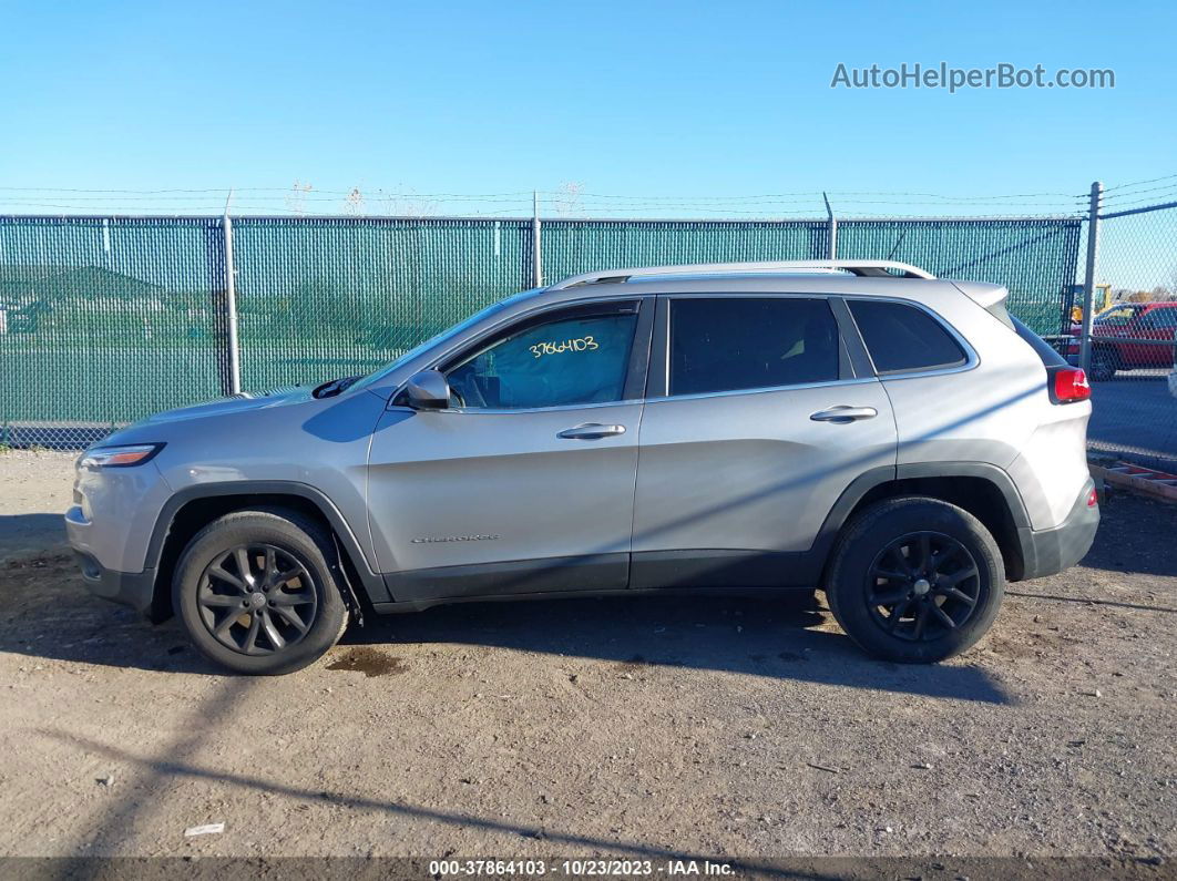 2016 Jeep Cherokee Latitude Gray vin: 1C4PJMCB3GW194109