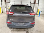 2016 Jeep Cherokee Latitude Gray vin: 1C4PJMCB3GW197589