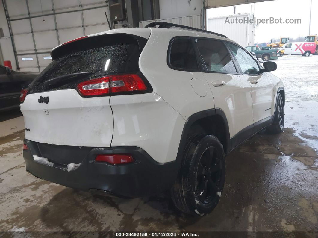 2016 Jeep Cherokee Altitude White vin: 1C4PJMCB4GW122173