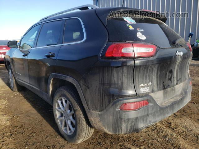 2016 Jeep Cherokee Latitude Black vin: 1C4PJMCB4GW146084