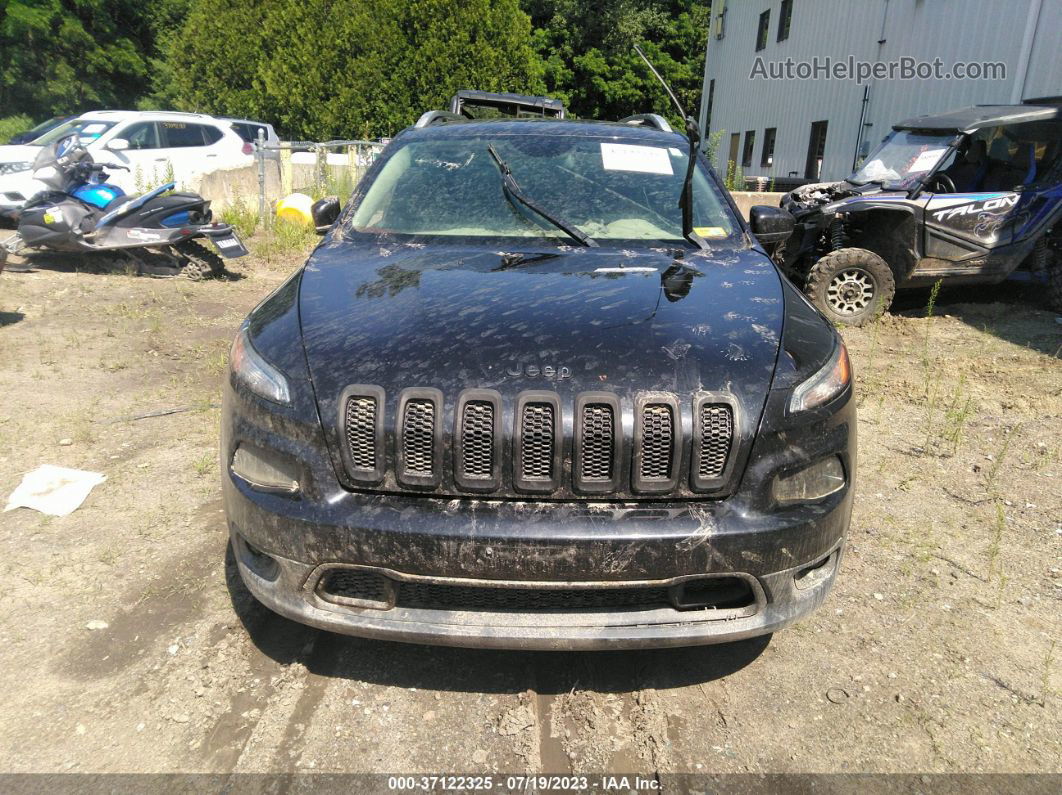 2016 Jeep Cherokee Latitude Черный vin: 1C4PJMCB4GW175715