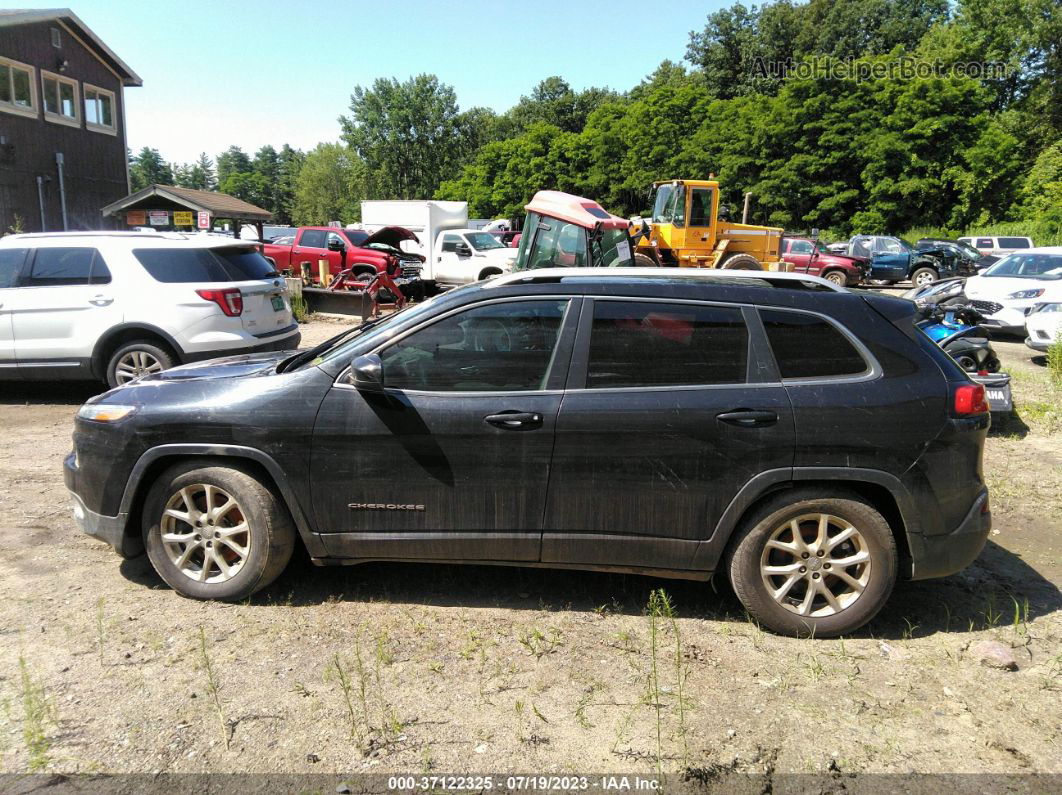 2016 Jeep Cherokee Latitude Черный vin: 1C4PJMCB4GW175715