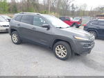 2016 Jeep Cherokee Latitude Gray vin: 1C4PJMCB4GW196838