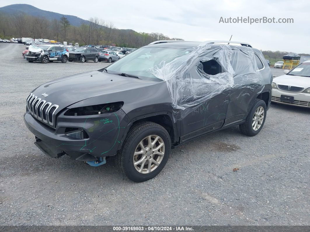 2016 Jeep Cherokee Latitude Серый vin: 1C4PJMCB4GW196838