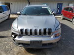 2016 Jeep Cherokee Latitude Silver vin: 1C4PJMCB4GW360556