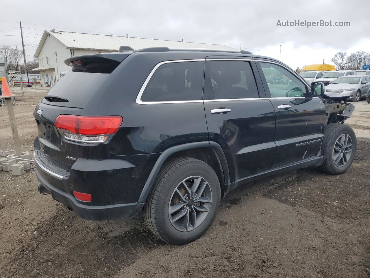 2019 Jeep Cherokee Latitude Черный vin: 1C4PJMCB4KD352087