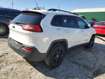 2014 Jeep Cherokee Latitude White vin: 1C4PJMCB5EW297870