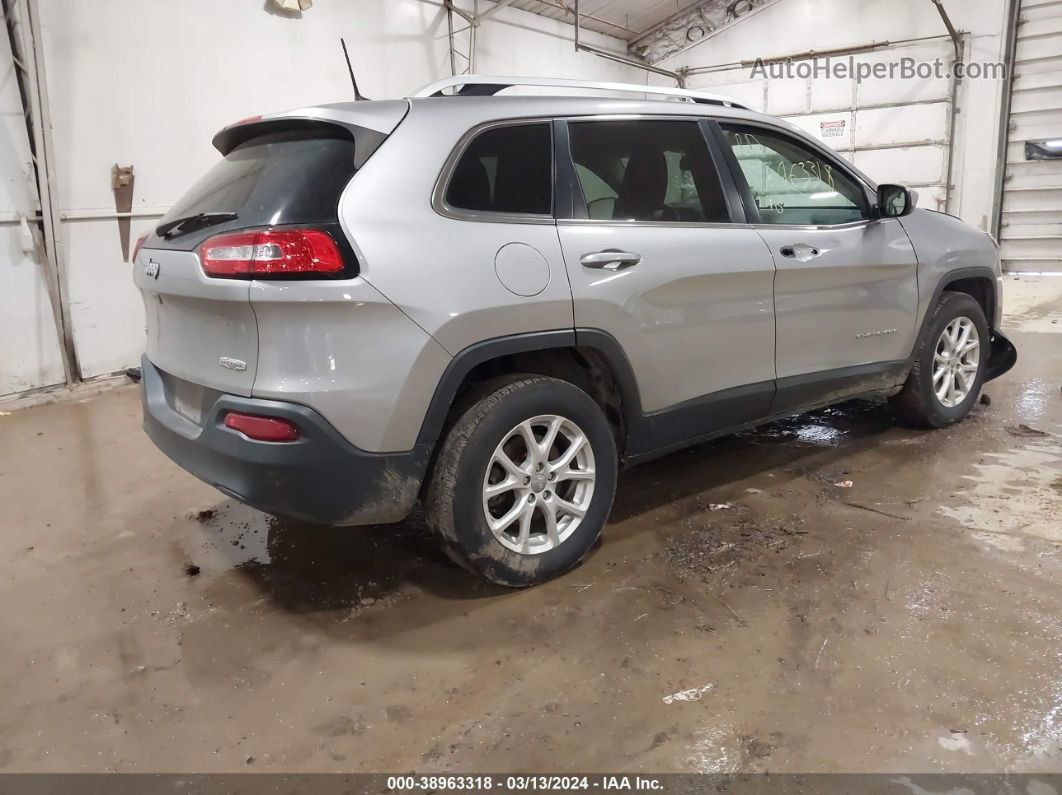 2016 Jeep Cherokee Latitude Gray vin: 1C4PJMCB5GW269313