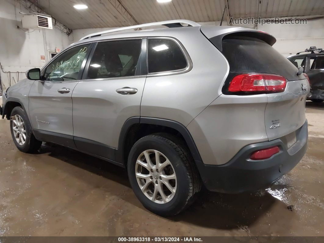 2016 Jeep Cherokee Latitude Gray vin: 1C4PJMCB5GW269313