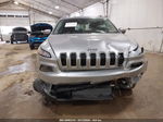 2016 Jeep Cherokee Latitude Gray vin: 1C4PJMCB5GW269313