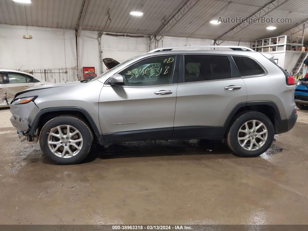 2016 Jeep Cherokee Latitude Gray vin: 1C4PJMCB5GW269313