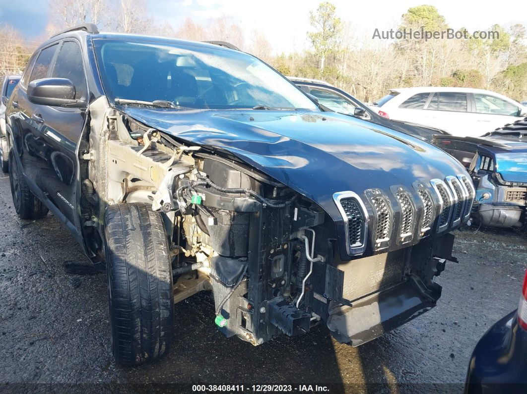 2014 Jeep Cherokee Latitude Black vin: 1C4PJMCB6EW141997