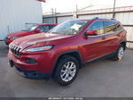 2015 Jeep Cherokee Latitude Красный vin: 1C4PJMCB6FW511671