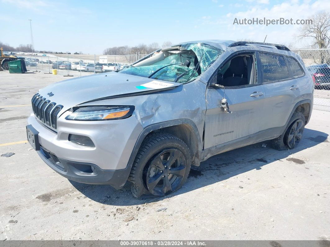 2016 Jeep Cherokee Altitude Gray vin: 1C4PJMCB6GW175618