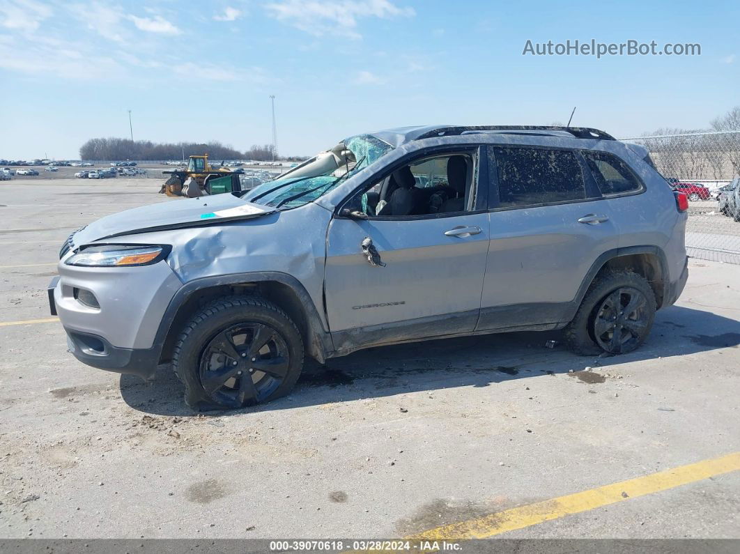 2016 Jeep Cherokee Altitude Gray vin: 1C4PJMCB6GW175618