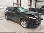 2016 Jeep Cherokee Latitude Black vin: 1C4PJMCB6GW215468