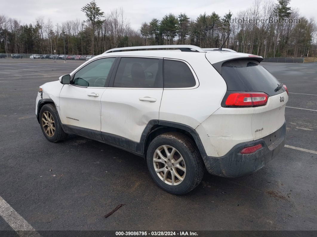 2016 Jeep Cherokee Latitude Белый vin: 1C4PJMCB6GW368240