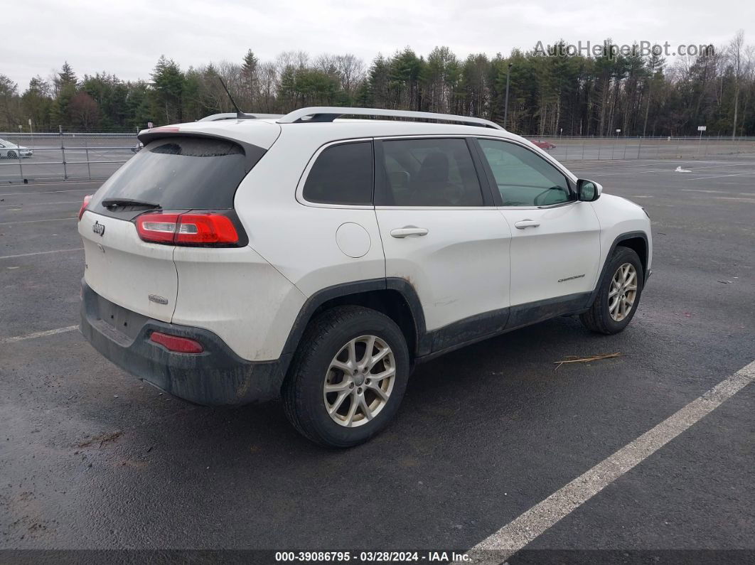 2016 Jeep Cherokee Latitude Белый vin: 1C4PJMCB6GW368240