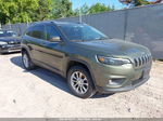 2019 Jeep Cherokee Latitude 4x4 Green vin: 1C4PJMCB6KD176790