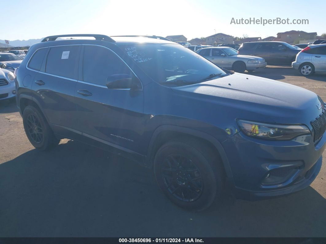 2019 Jeep Cherokee Latitude 4x4 Dark Blue vin: 1C4PJMCB6KD492352