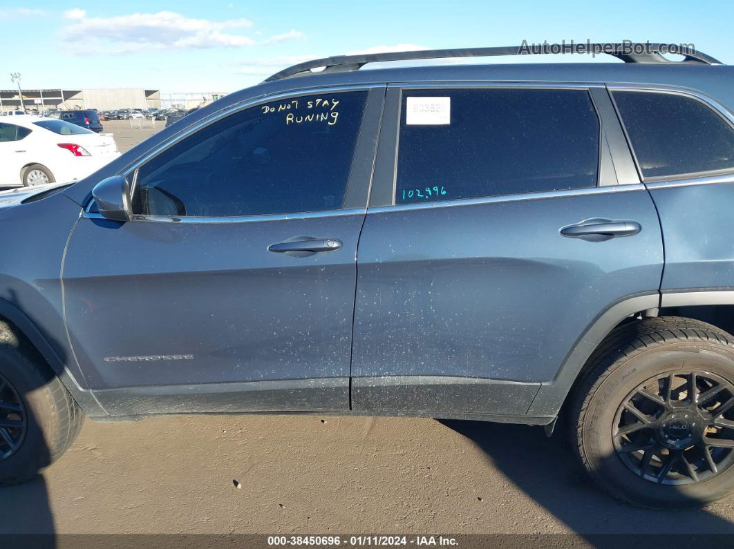 2019 Jeep Cherokee Latitude 4x4 Dark Blue vin: 1C4PJMCB6KD492352