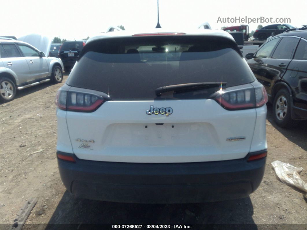 2021 Jeep Cherokee Latitude White vin: 1C4PJMCB6MD123980