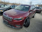 2021 Jeep Cherokee Latitude Red vin: 1C4PJMCB6MD133070