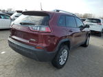 2021 Jeep Cherokee Latitude Red vin: 1C4PJMCB6MD133070