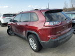 2021 Jeep Cherokee Latitude Red vin: 1C4PJMCB6MD133070