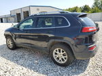 2014 Jeep Cherokee Latitude Black vin: 1C4PJMCB7EW183370