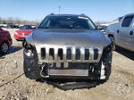 2016 Jeep Cherokee Latitude Gray vin: 1C4PJMCB7GW221618