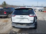 2019 Jeep Cherokee Latitude 4x4 White vin: 1C4PJMCB7KD157049