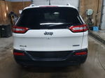 2015 Jeep Cherokee Latitude White vin: 1C4PJMCB8FW501241