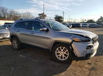 2015 Jeep Cherokee Latitude Silver vin: 1C4PJMCB8FW715596