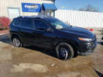 2015 Jeep Cherokee Latitude Black vin: 1C4PJMCB8FW744886