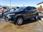 2015 Jeep Cherokee Latitude Black vin: 1C4PJMCB8FW744886