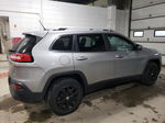 2016 Jeep Cherokee Latitude Silver vin: 1C4PJMCB8GW162000